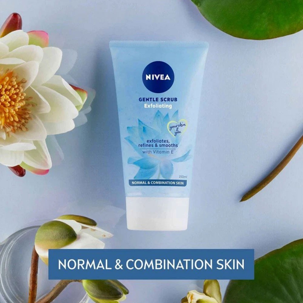 Nivea Refresh Face Scrub Gentle Exfoliating