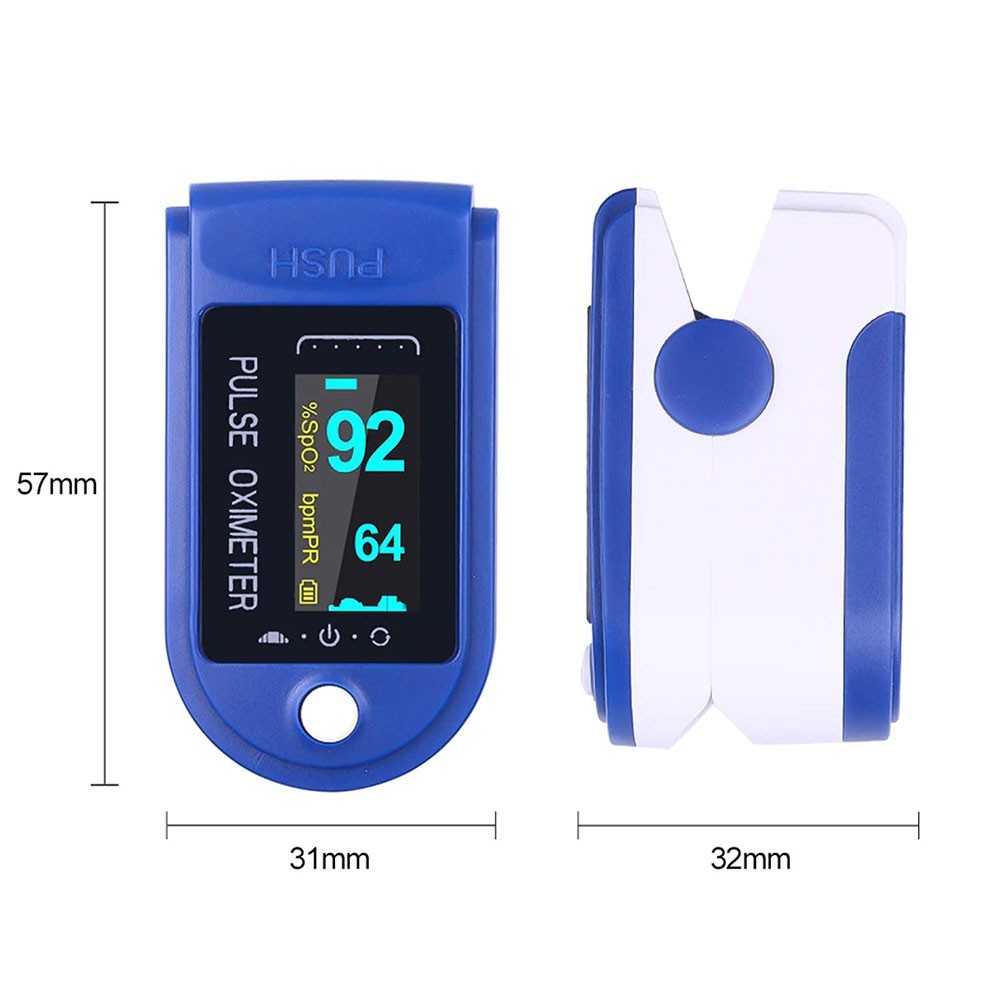 Newnik Fingertip Pulse Oximeter with Audio Sensors