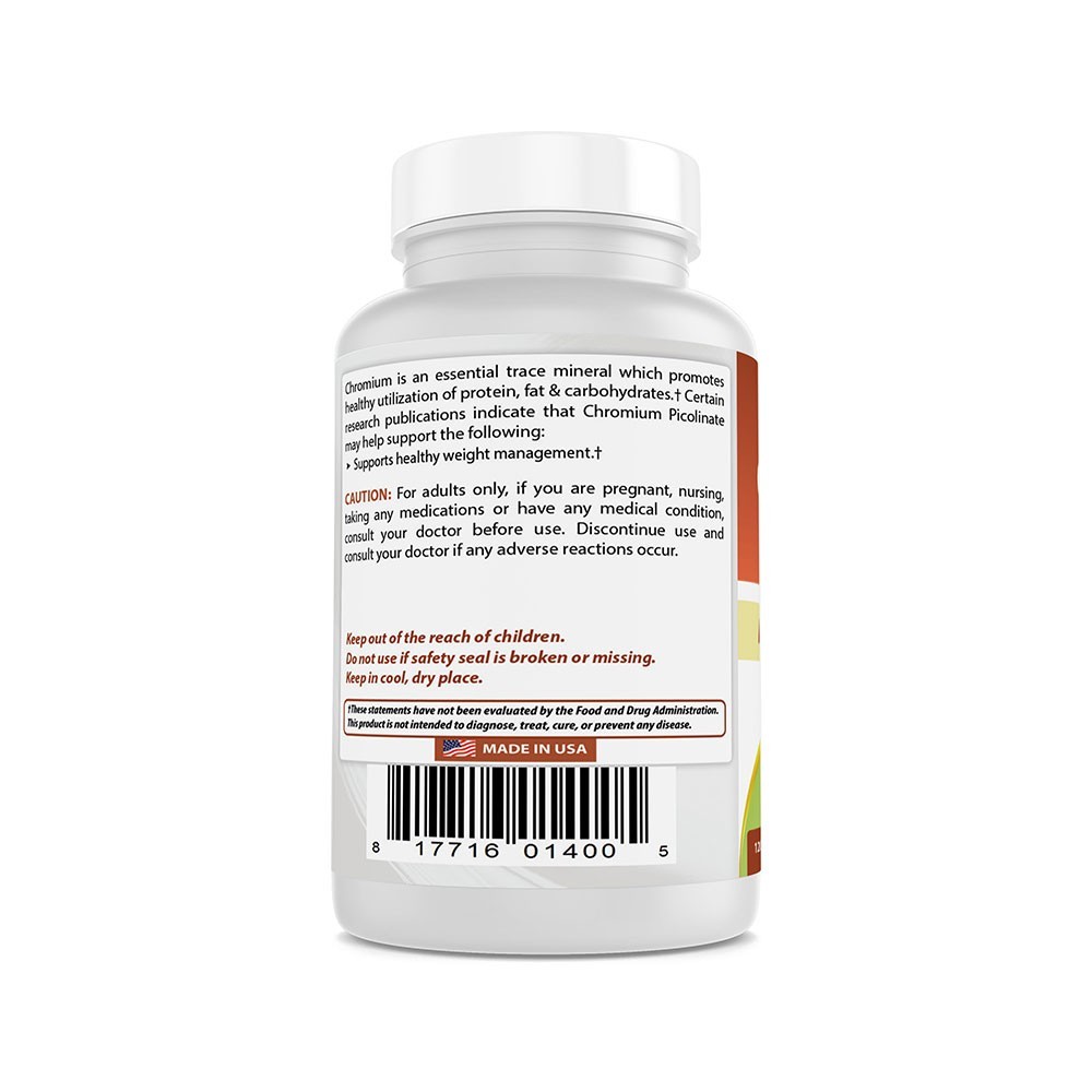 Best Naturals Premium Chromium Picolinate